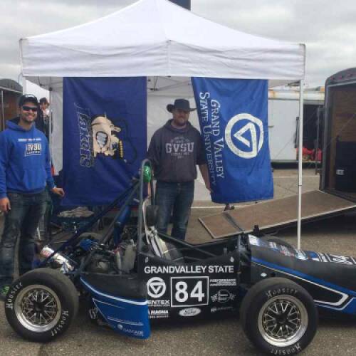 Engineering Students Display SAE International Collegiate Design Series Formula Car at the Michigan International Auto Show
